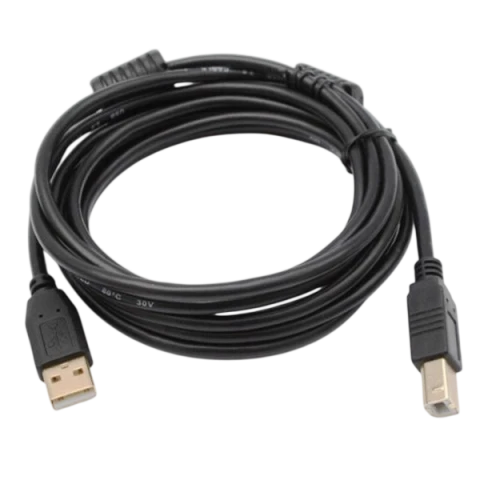 Кабель Exegate <USB 2.0 (A->B)> 1.8 метра Позолоченные контакты,2 фильтра 