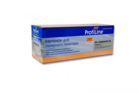 Картридж совместимый HP/Canon <C4092A/EP-22> LJ 1100/3100/Canon LBP-800/1120/22X (2500 стр.) черный ProfiLine 