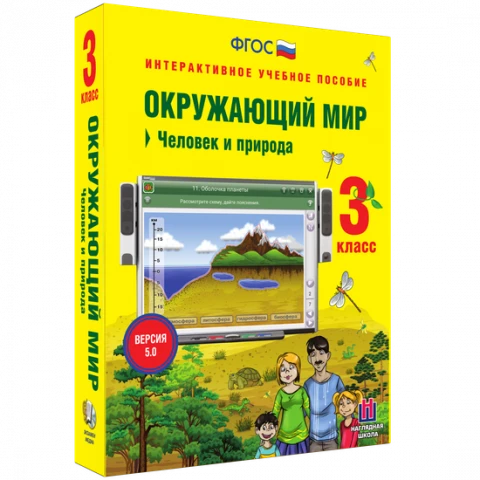 Интерактивное учебное пособие «Окружающий мир. 3 класс. Человек и природа»