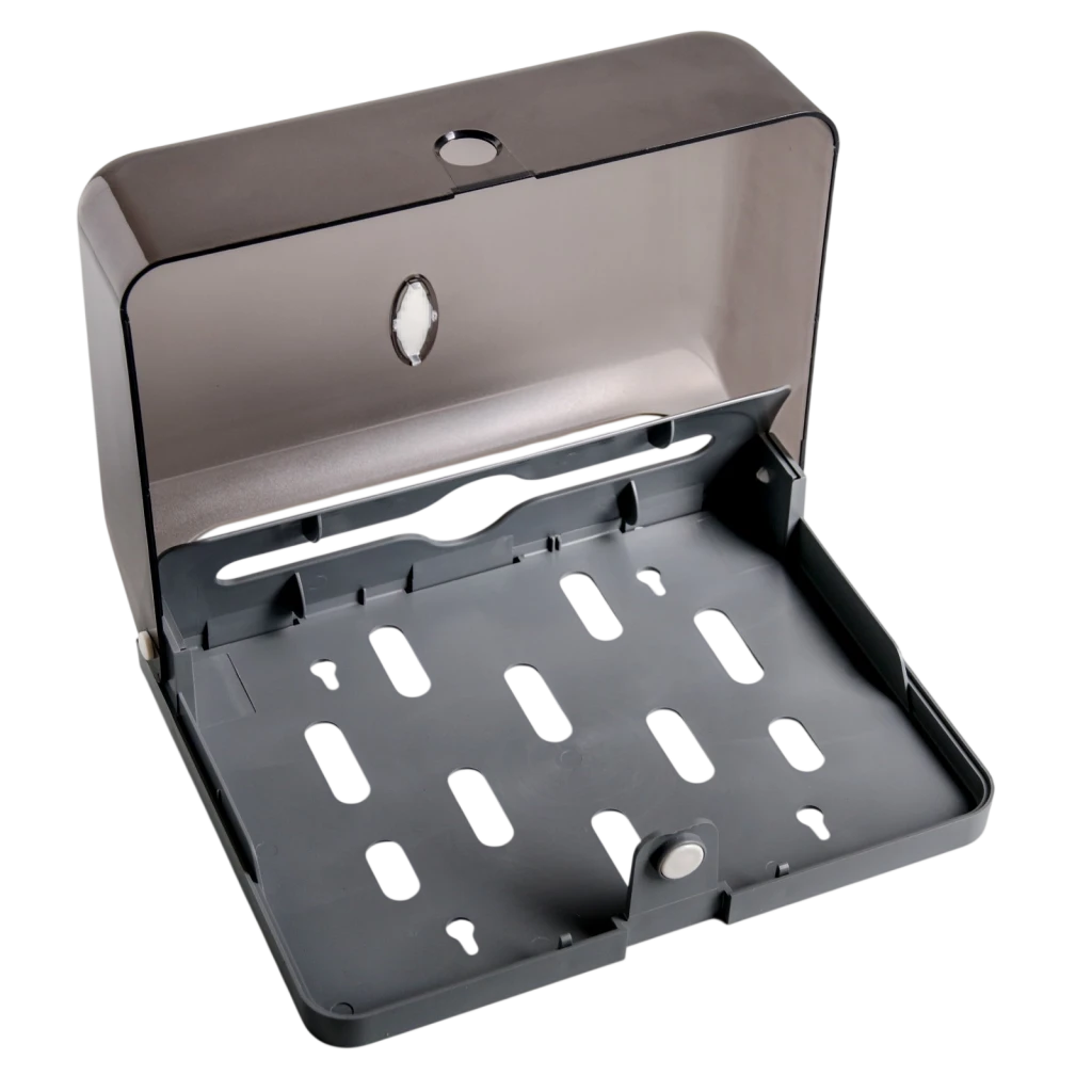 Диспенсер для бумажных полотенец в листах, пластиковый