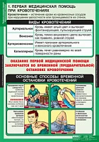 Учебный альбом из 15 листов <ОБЖ Правила оказания первой медицинской помощи>, изд. Спектр