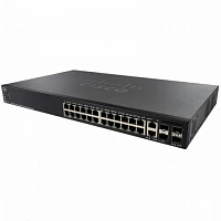 Коммутатор Cisco <SG550X-24-K9-EU> 24 портов 1000 мб\с